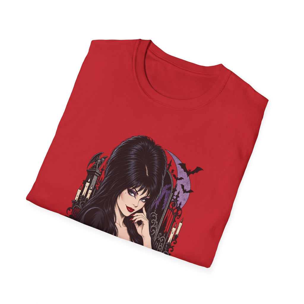 Elvira | Mistress of the Dark | Gothic Vampyress Pinup Girl | Sexy Halloween T-Shirt