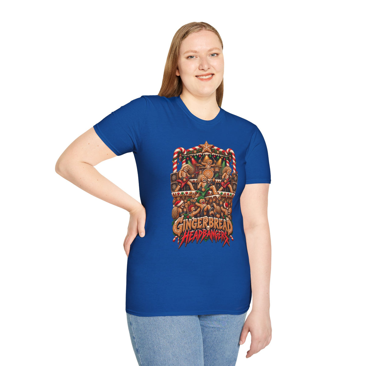 Gingerbread Headbangers | Christmas T-Shirt