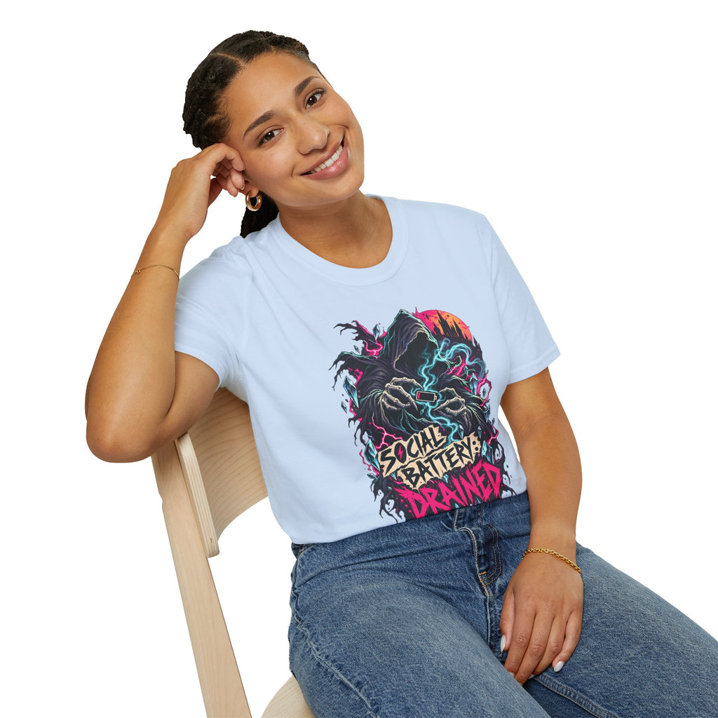 Socially Drained | Dementor | Harry Potter Graphic Tee