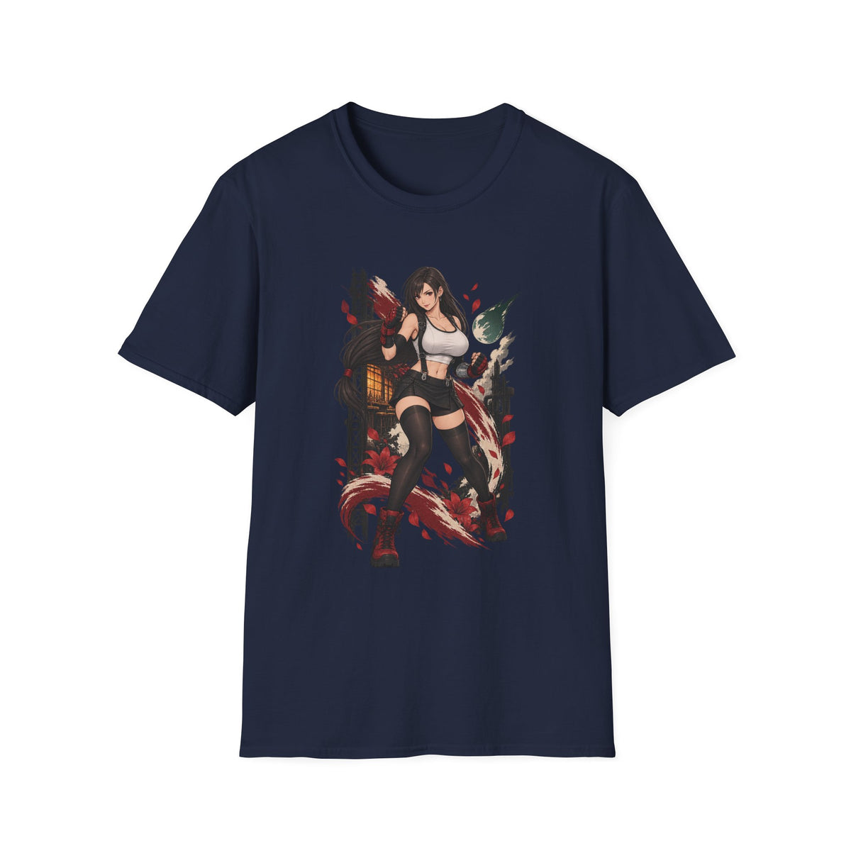 Tifa Lockhart | Final Fantasy Sexy Pin Up Videogame Graphic Shirt