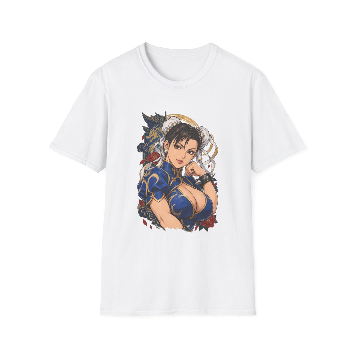 Chun-Li | Sexy Pin Up Girl | Gamer Anime Fighter T-Shirt