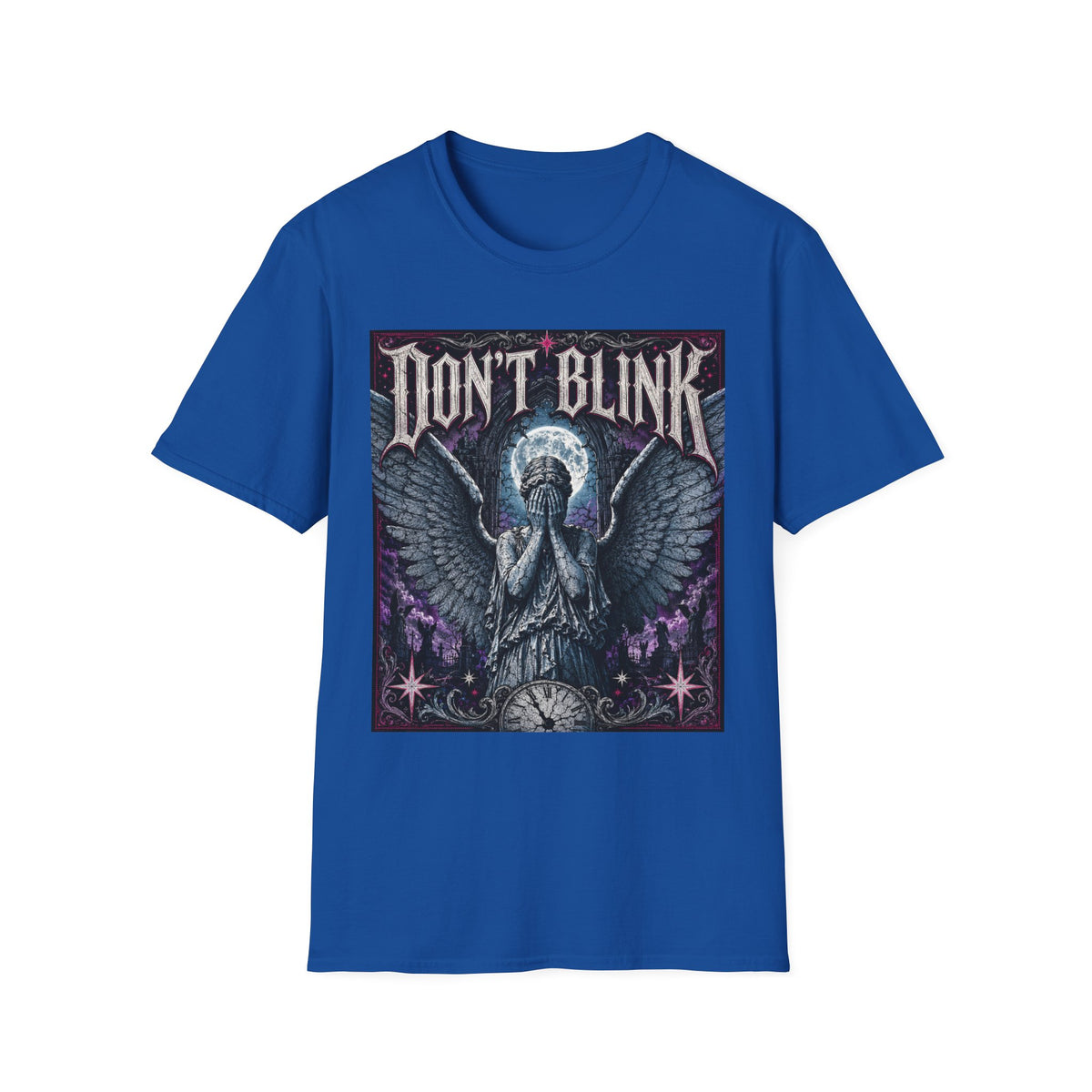 Don't Blink T-Shirt — Gothic Weeping Angel Graphic Tee