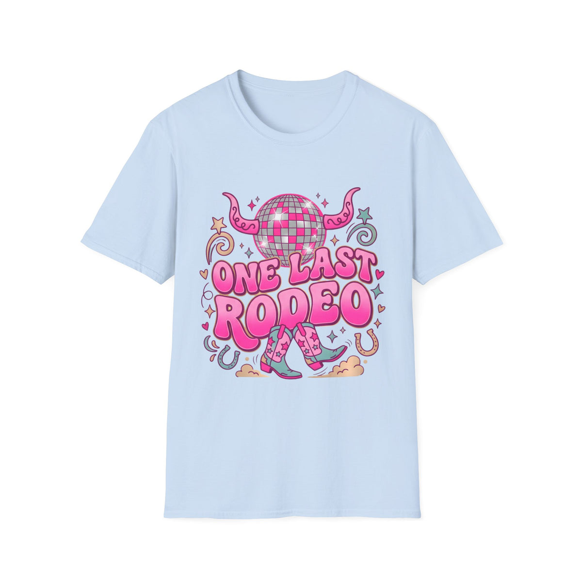 One Last Rodeo - Hen Party / Girlie Cowgirl T Shirt