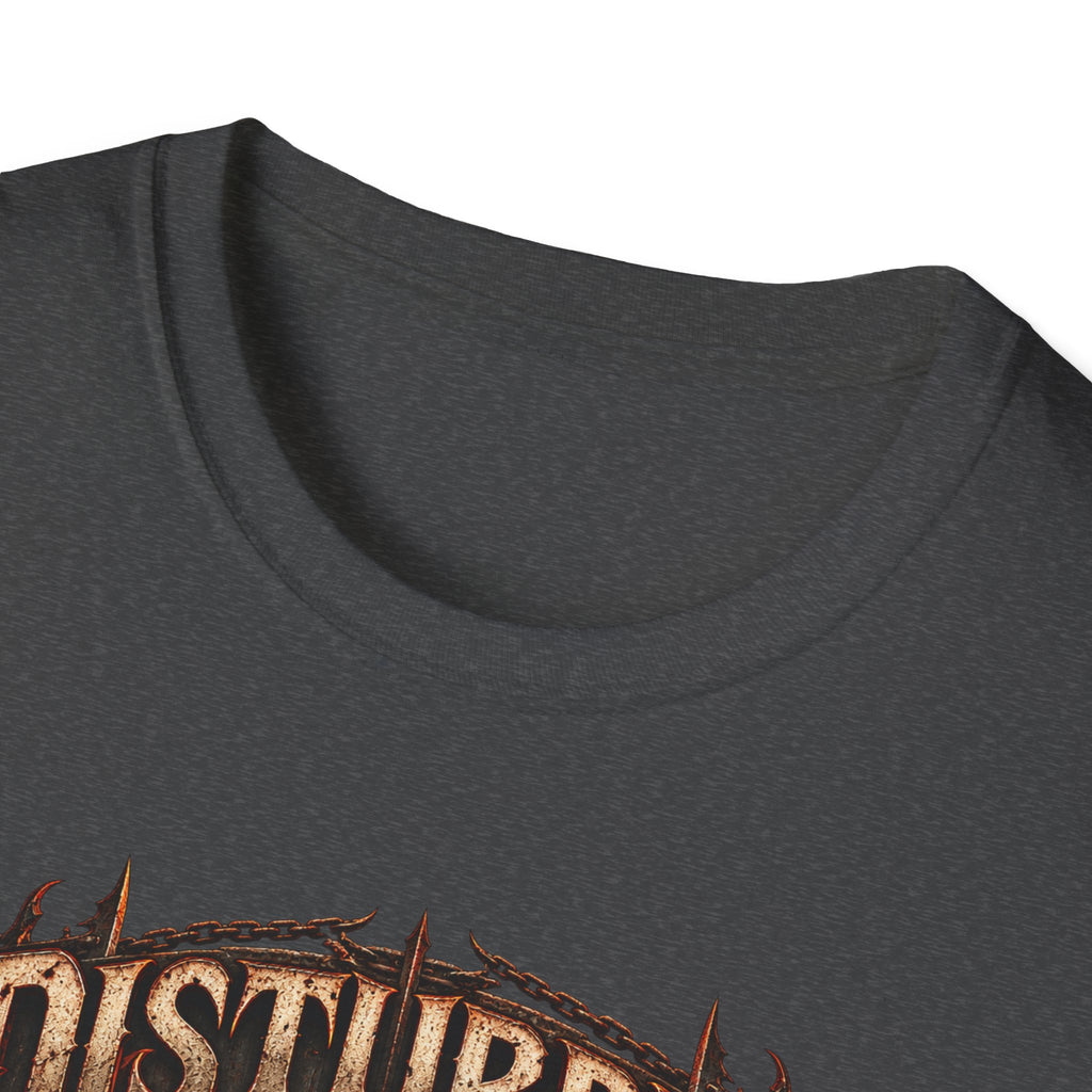 Disturbed | The Guy | Flaming Heavy Metal Band T-Shirt