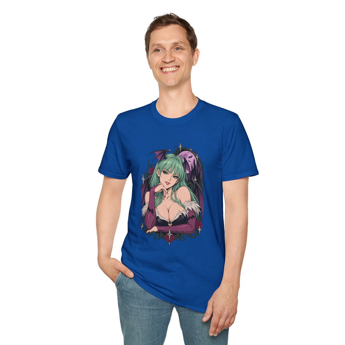 Morrigan | Sexy Pin Up Girl | Succubus Anime T-Shirt