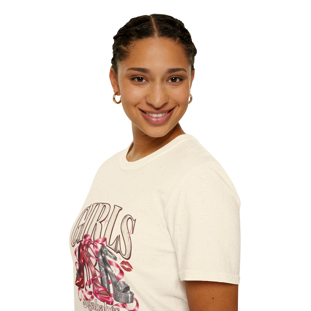 Sugababes |  Red Heels & Ribbons | Girls Night T Shirt