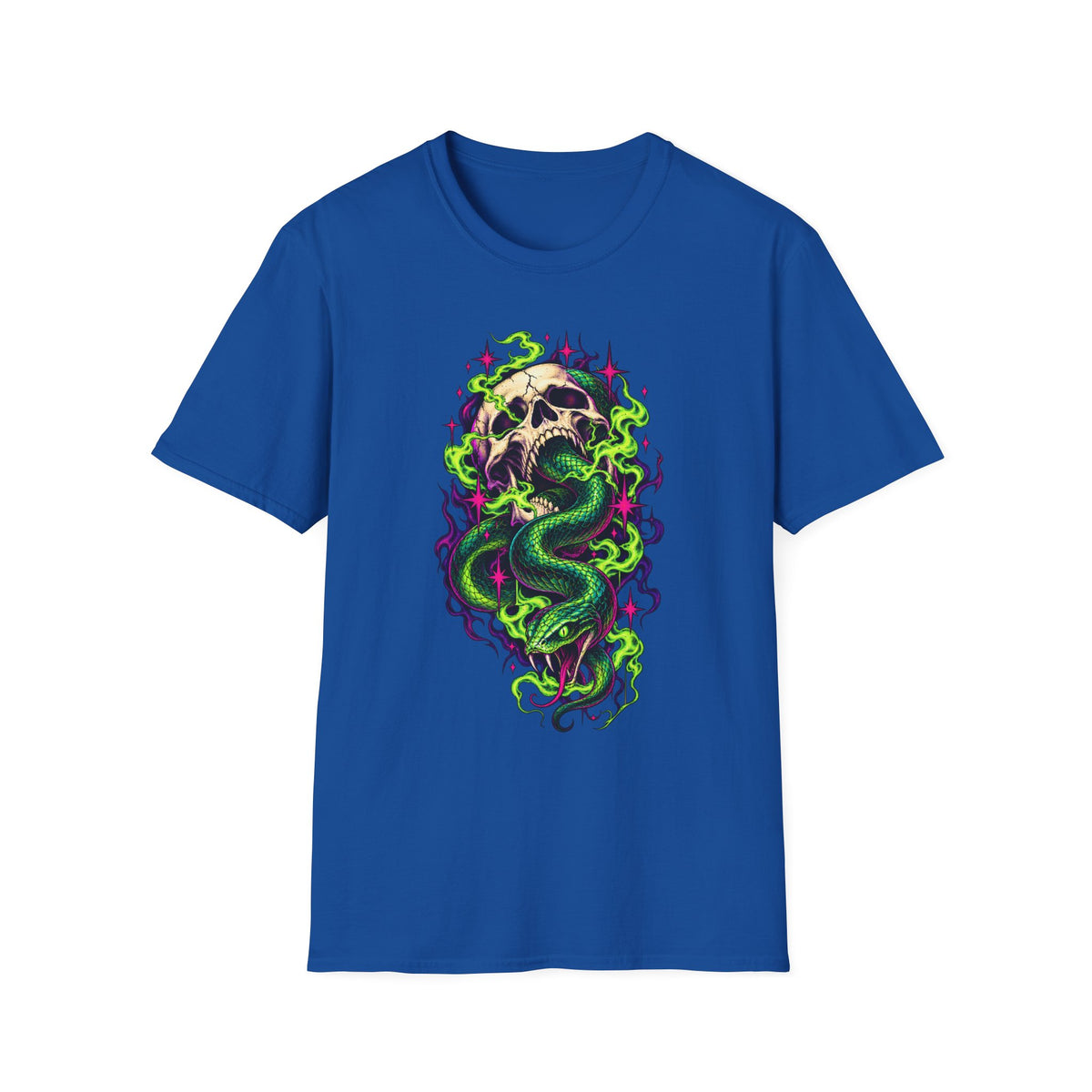 Dark Mark | Skull & Neon Snake Harry Potter T-Shirt