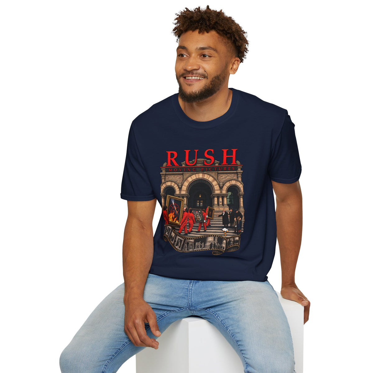 Rush | Moving Pictures | Prog Band Album Art T-Shirt