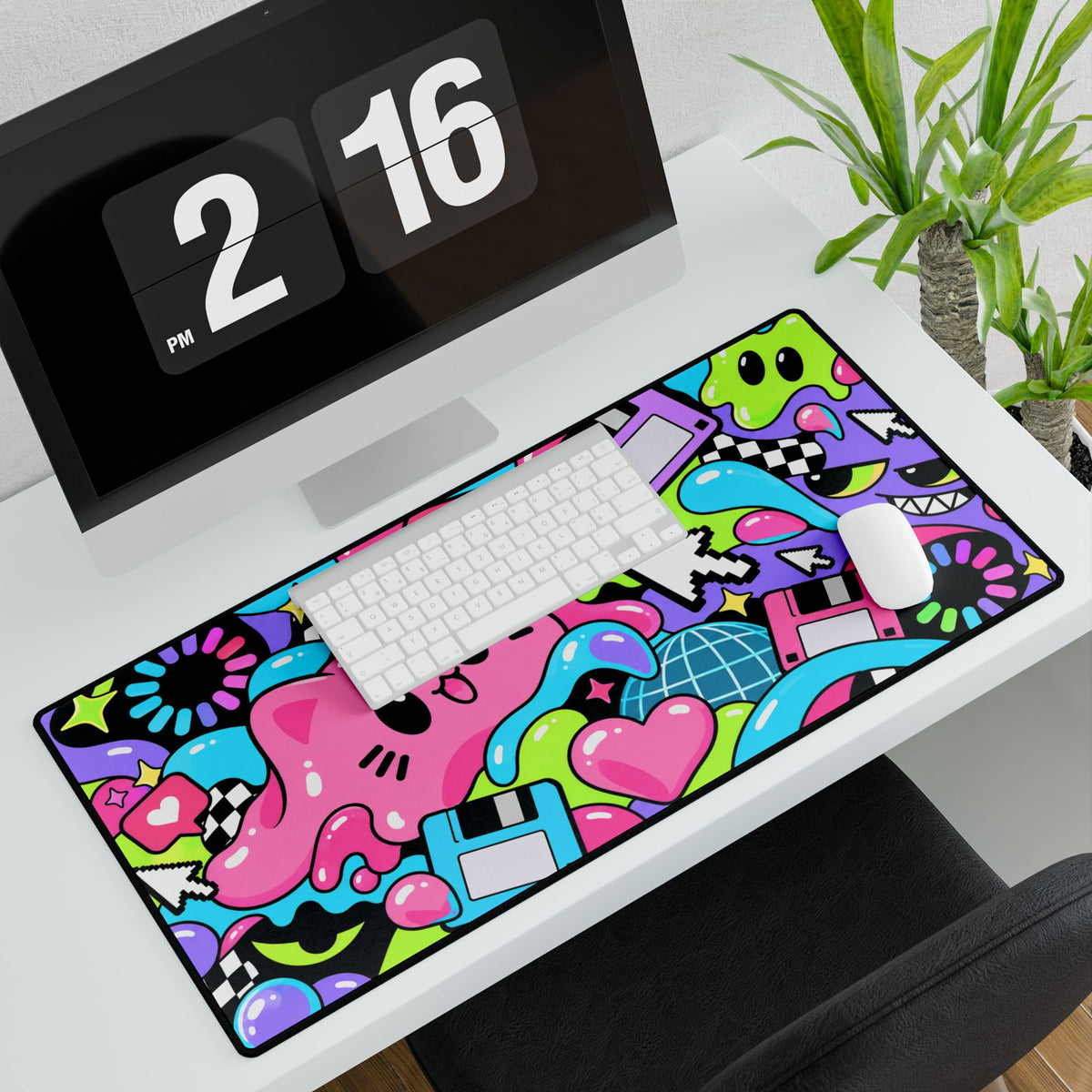 Mouse pad | Internet Jelly: Quirky Internet Art Desk Mat