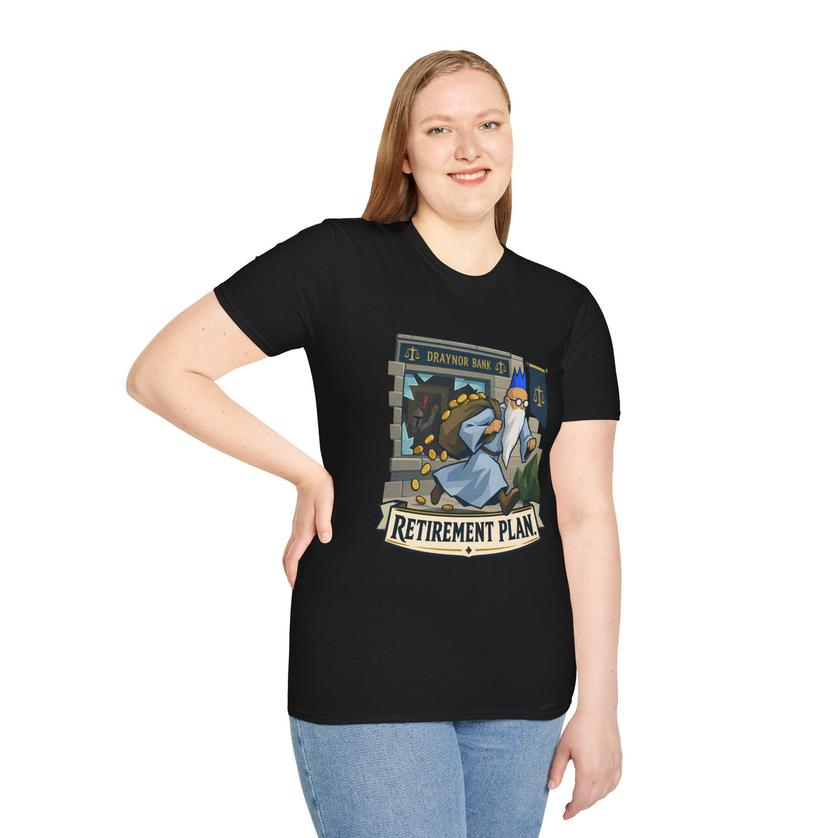 Retirement Plan Wise Old Man OSRS / Runescape T-Shirt