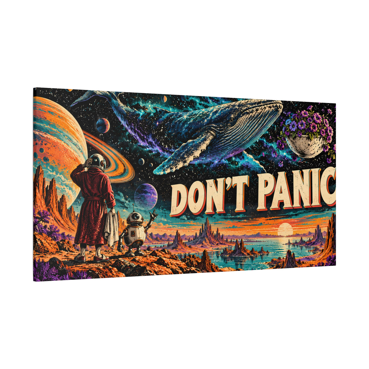 Dont Panic Canvas