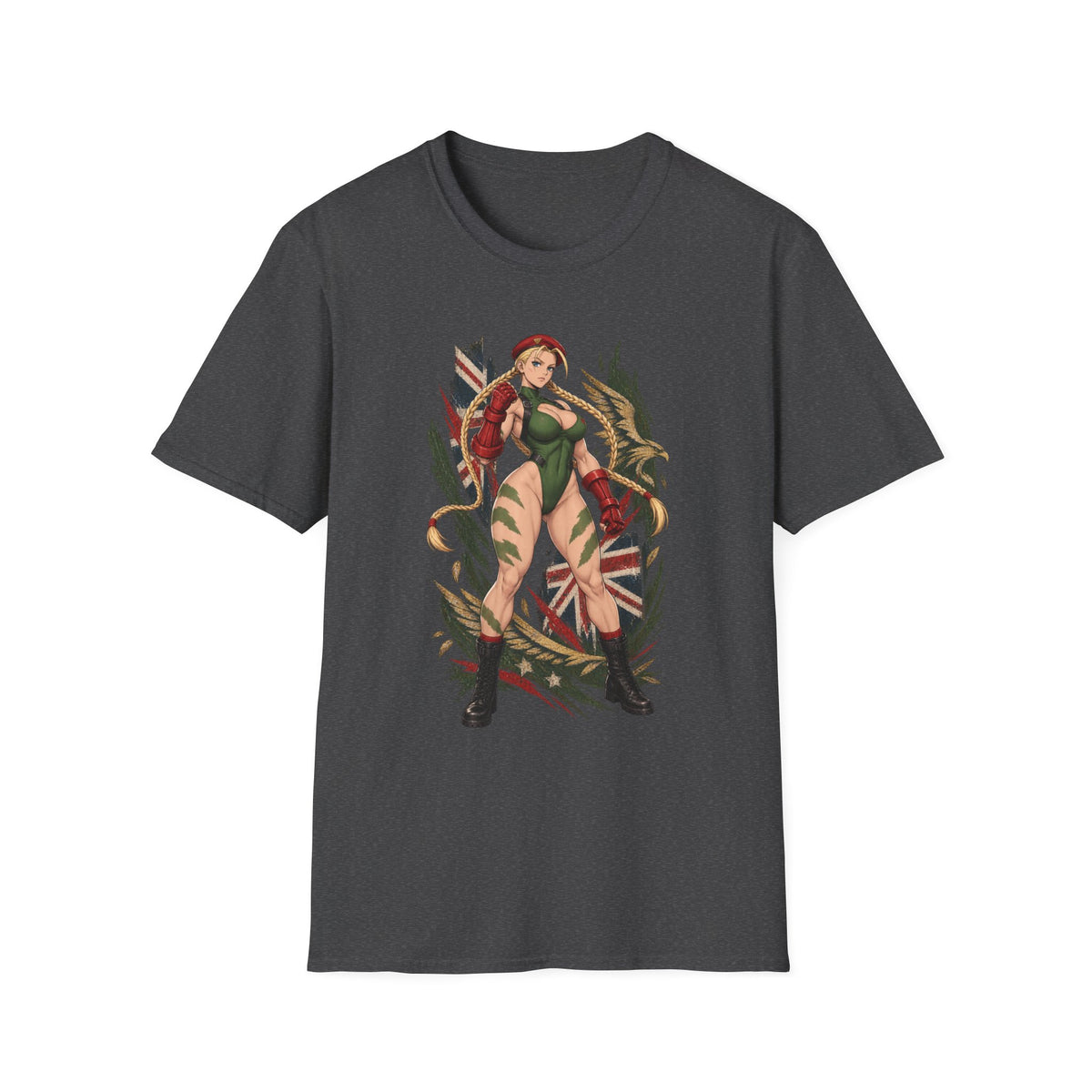 Street Fighter Cammy | Pin Up Style Cammy Shirt From Street Fighter