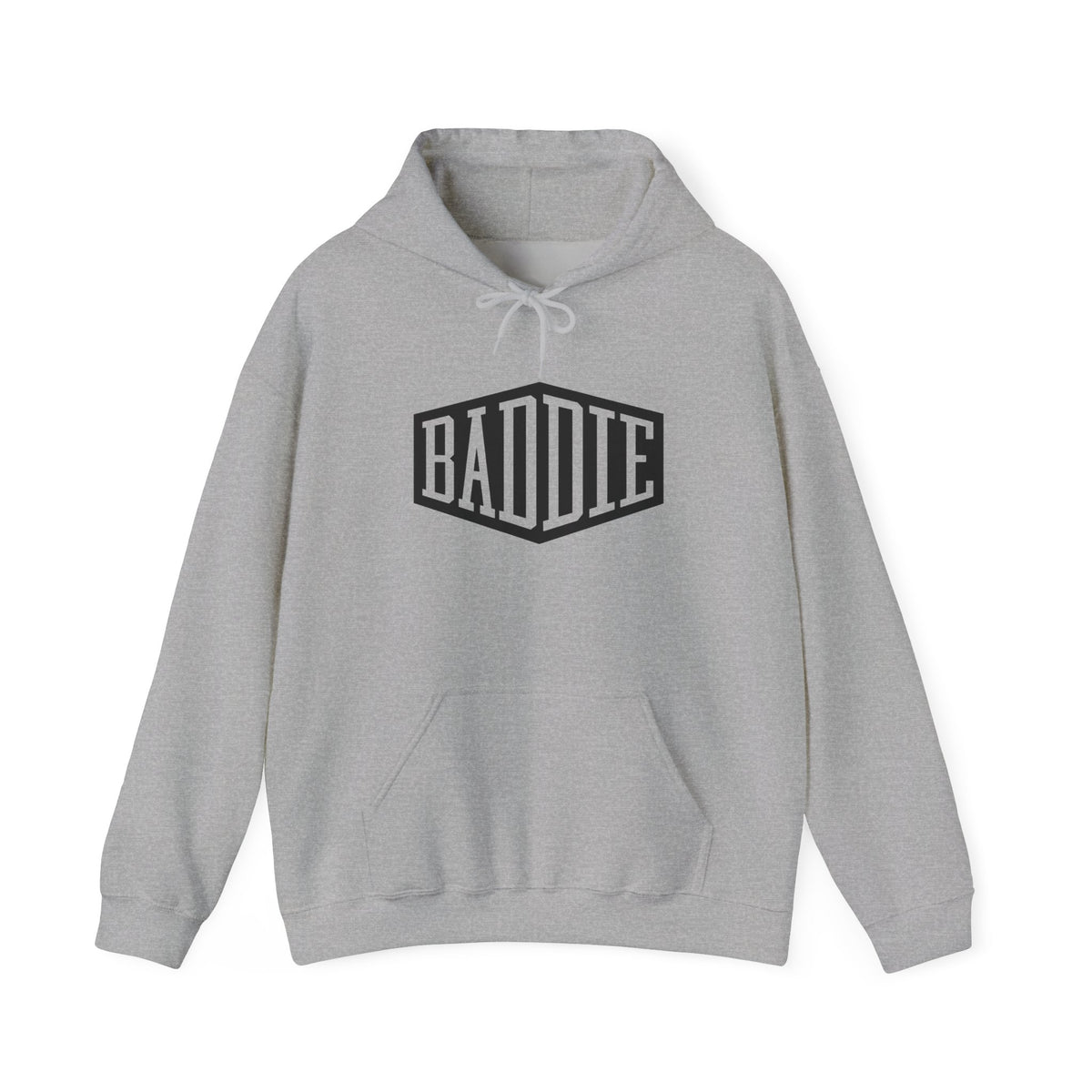 Baddie GTA 6 Inspired Hoodie – Bold Retro Shield Graphic Hoodedie
