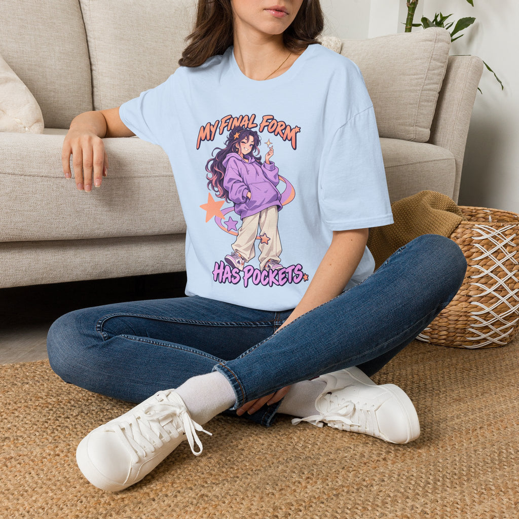My Final Form Has Pockets | Cute Anime Girl Graphic Tee