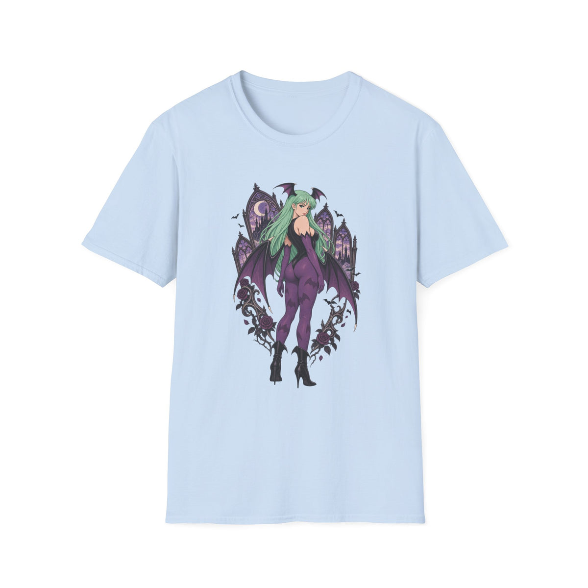 Morrigan Aensland | Sexy Succubus Pin Up Girl Graphic Shirt