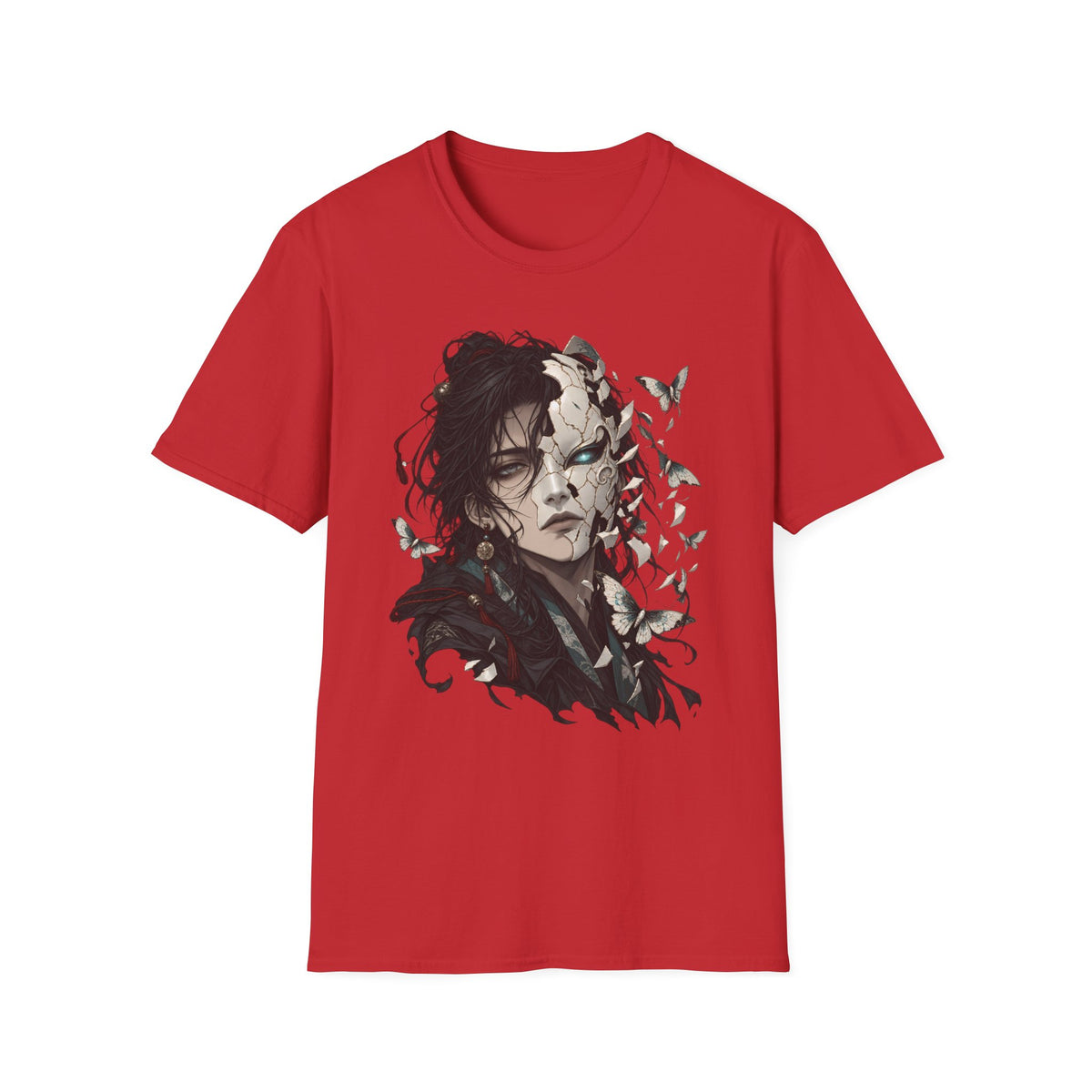 Mask Unfurls | Japanese Anime Style Mask Graphic Shirt