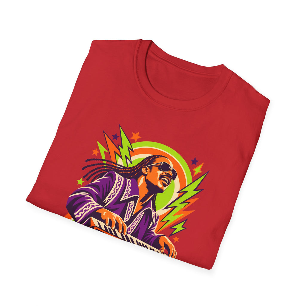 Retro Music Legend Stevie Wonder Graphic Tee