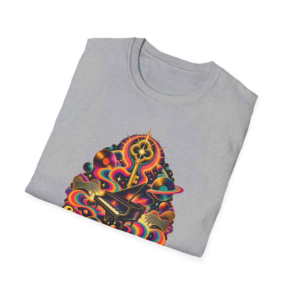 Stevie Wonder Psychedelic Key Songs In The Key of Life T-Shirt