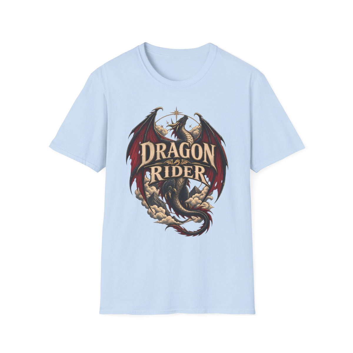 Dragon Rider | Fourth Wing Fantasy Book Inspired Dragon T-Shirt