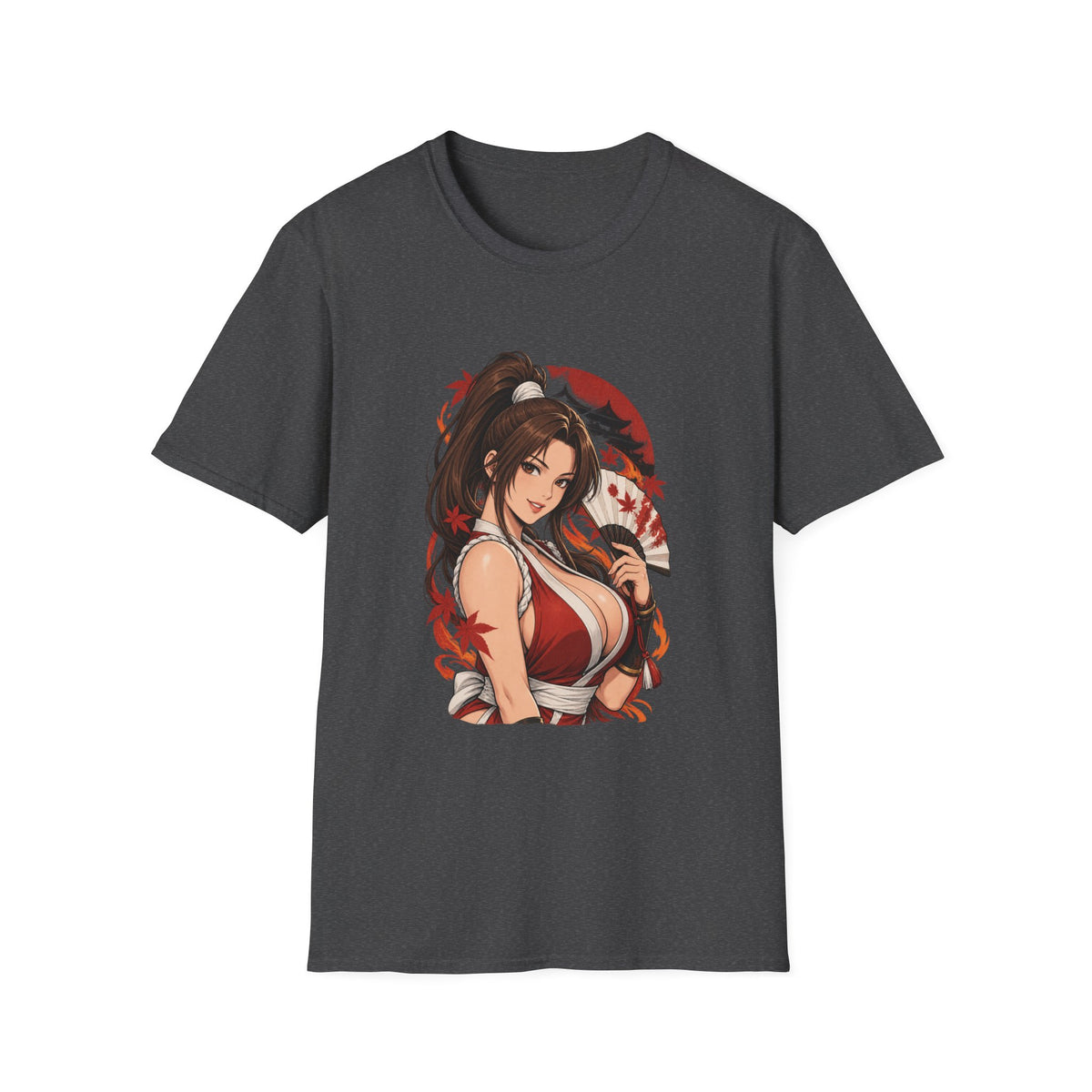Mai Shiranui | Fatal Fury | Anime Pin Up Kimono Girl T-Shirt