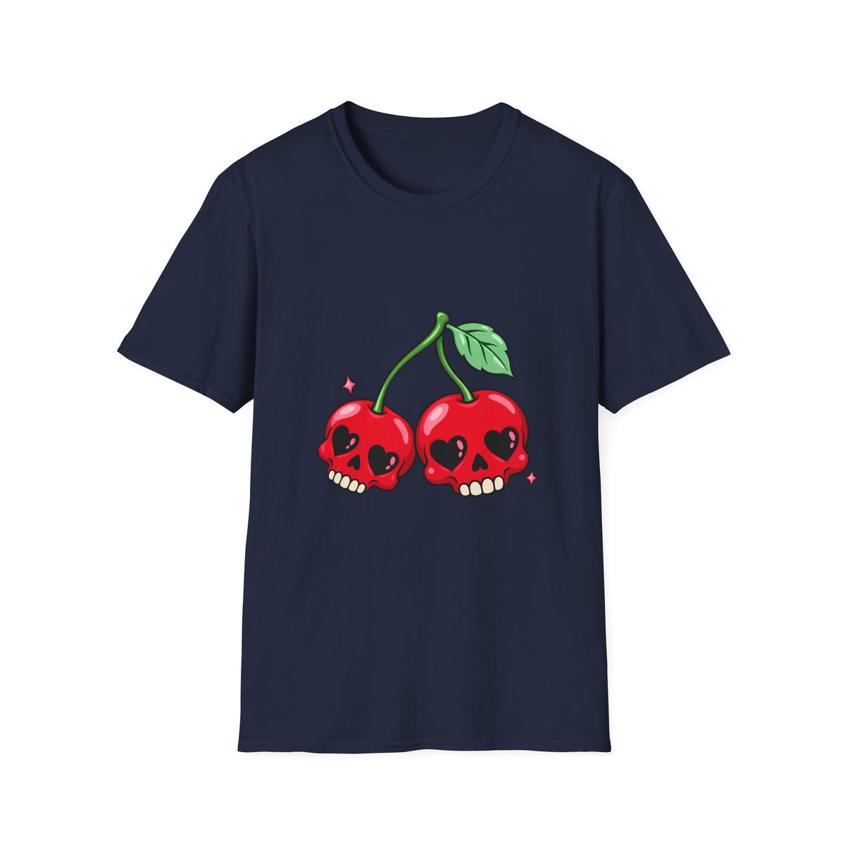 Skull Cherry | Cute Goth Graphic Tee