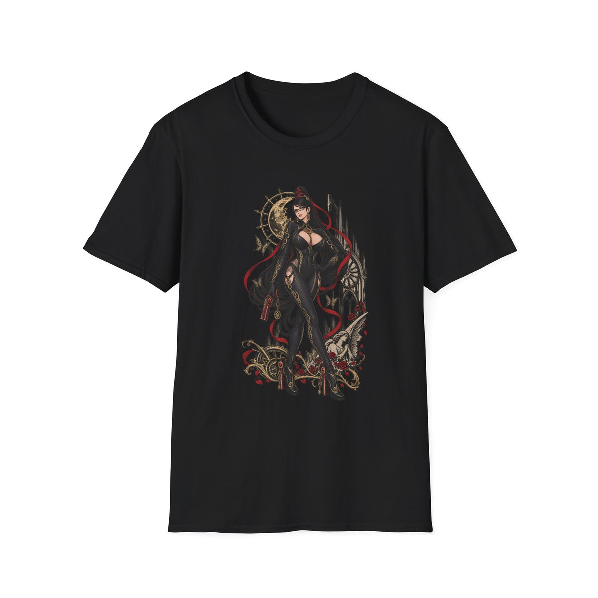 Bayonetta | Sexy Gothic Videogame Pin Up Girl Graphic Shirt