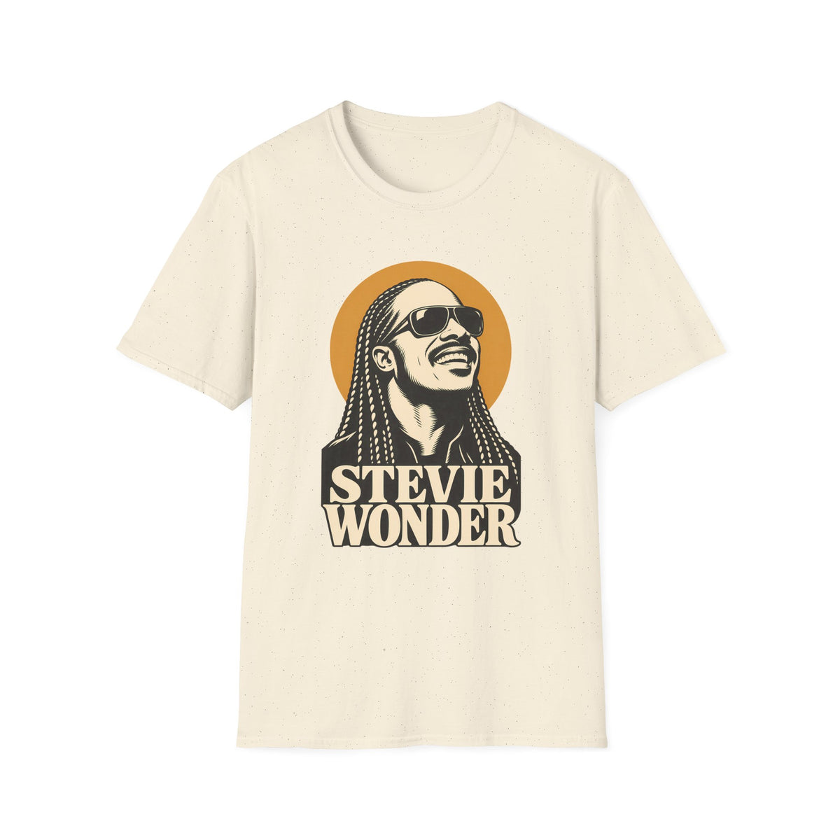 Stevie Wonder Graphic T-Shirt - Retro Soul Music Tee