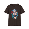 Ice | Sexy Anime Cyber Pin Up Girl Graphic T-Shirt