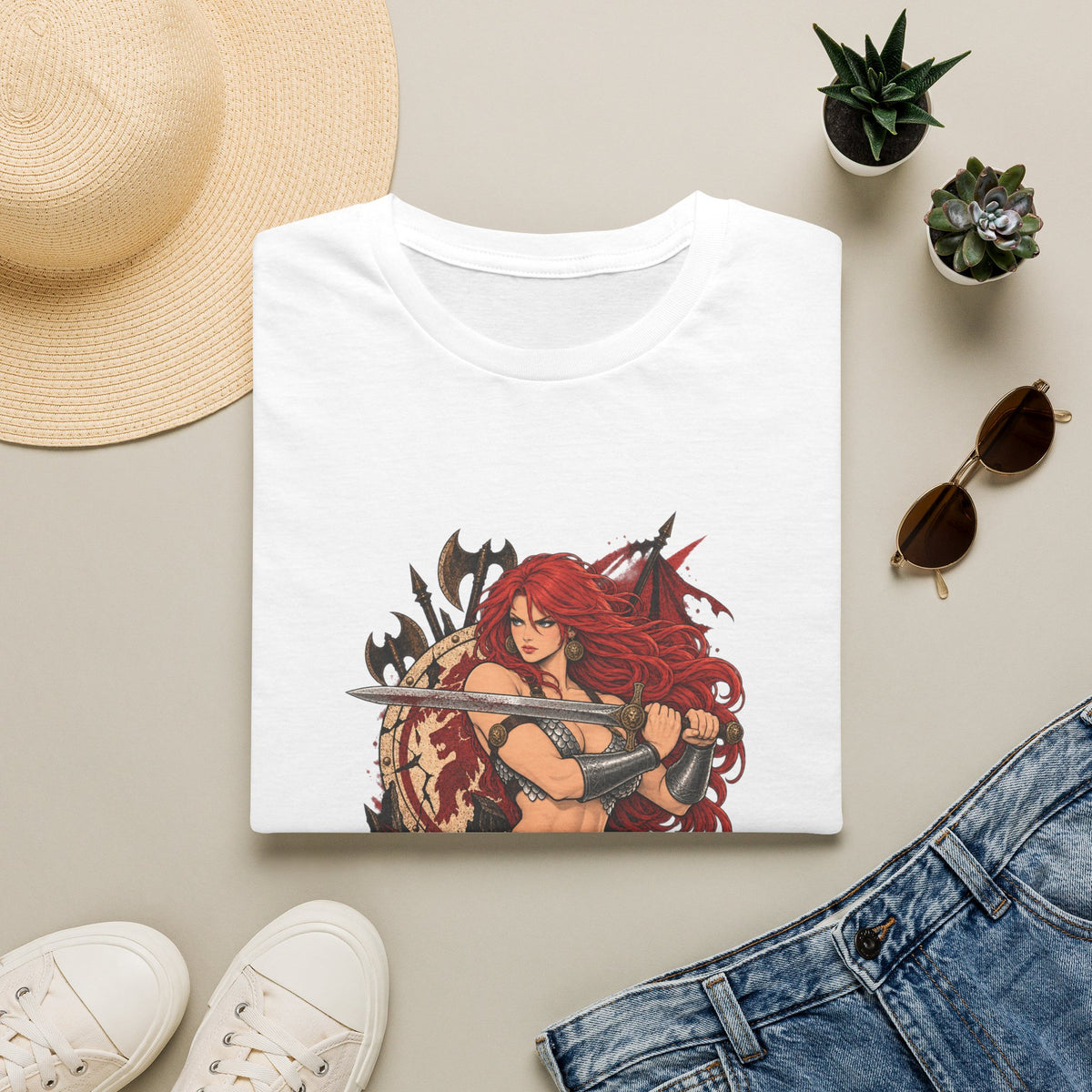 Red Sonja | Sexy Redhead Barbarian Pin Up Girl