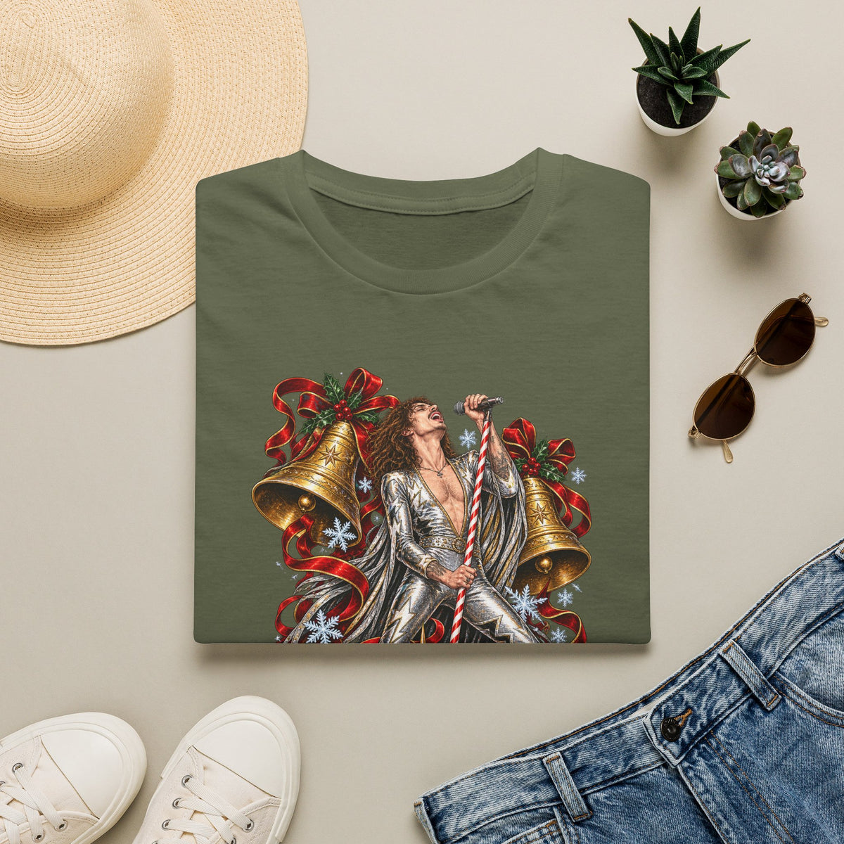 Christmas Time Don't let the Bells End | The Darkness | Christmas Rock T-Shirt