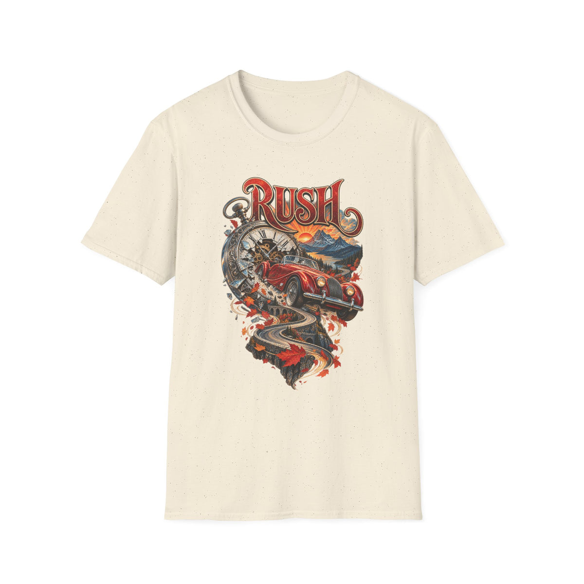 Rush | Prog Band | Red Barchetta | Graphic T-Shirt