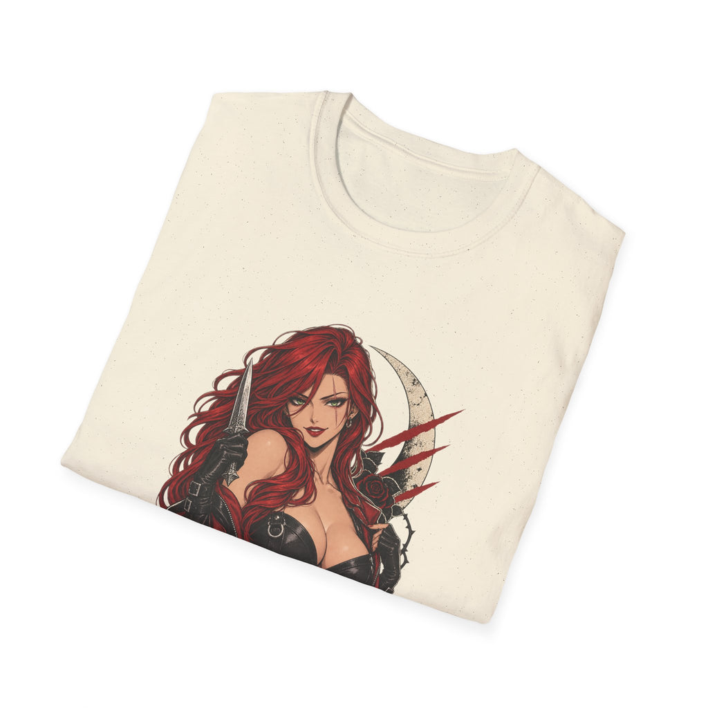 Katarina | League of Legends | Gothic Redhead Pin Up Assasin T-Shirt
