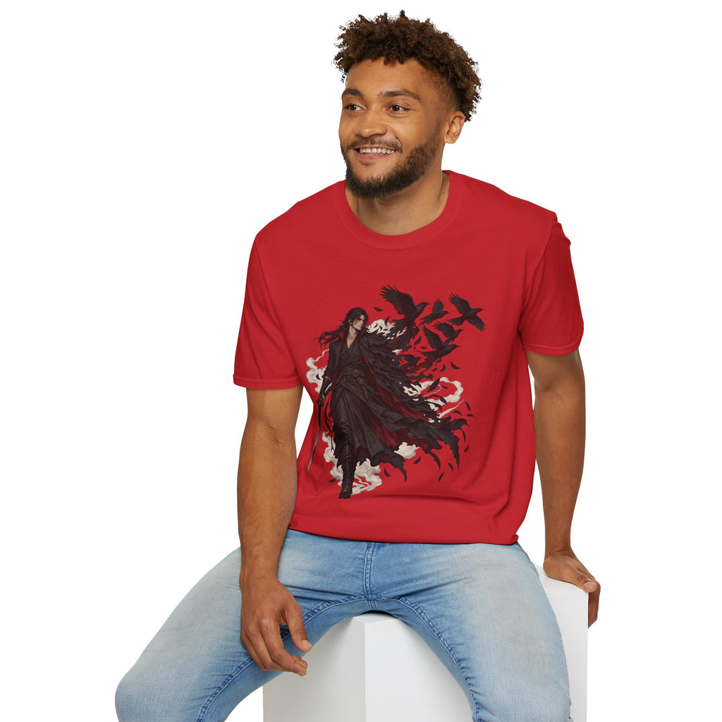 Dark Samurai | Raven Warrior Spirit | Graphic T Shirt