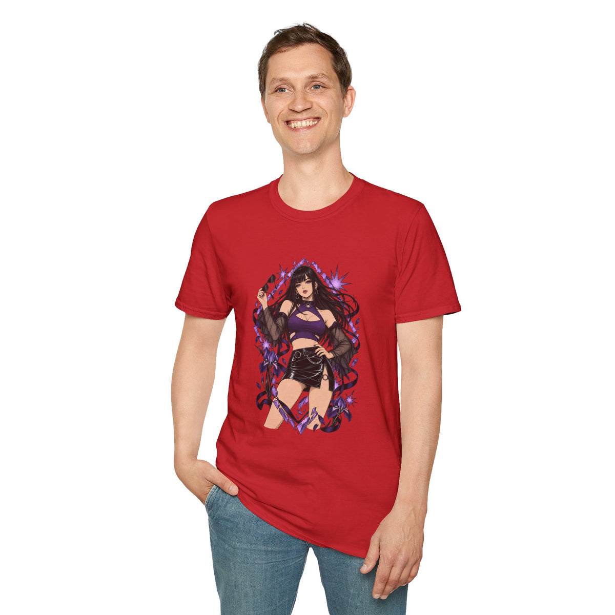 Violet | Japanese Anime Style Sexy Pin Up Girl Shirt
