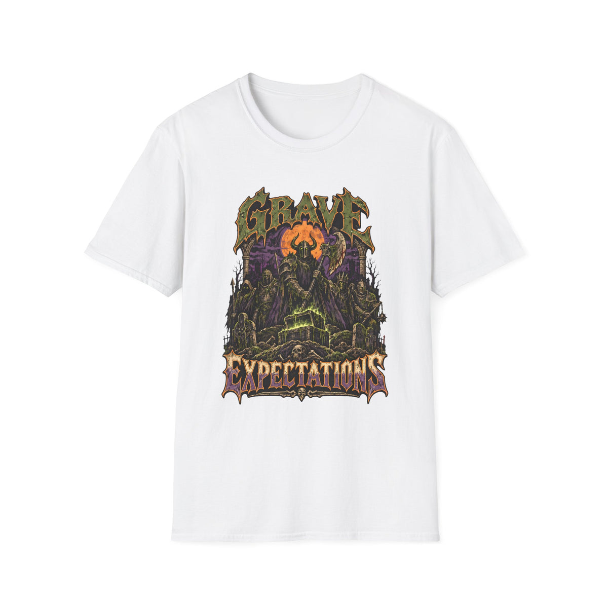 Grave Expectations Barrows Brothers OSRS Inspired T‑Shirt