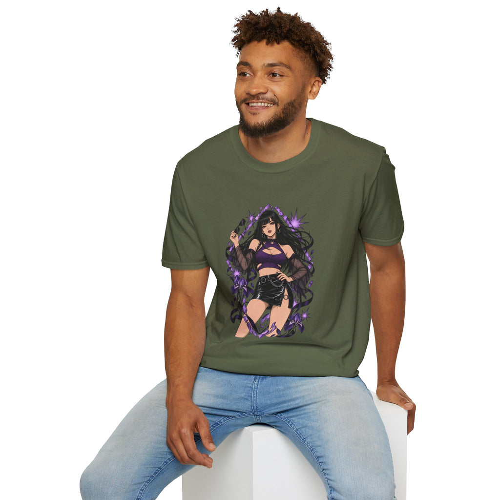 Violet | Japanese Anime Style Sexy Pin Up Girl Shirt