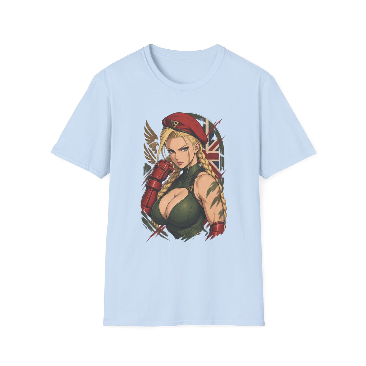 Cammy | Street fighter Sexy  Pin Up Style Graphic T Shirt
