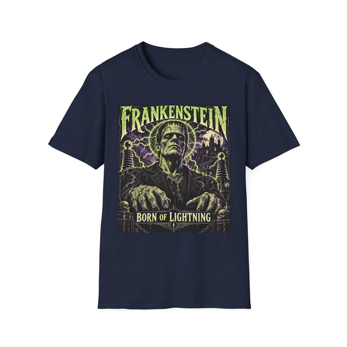 Frankenstein Born of Lightning T-Shirt