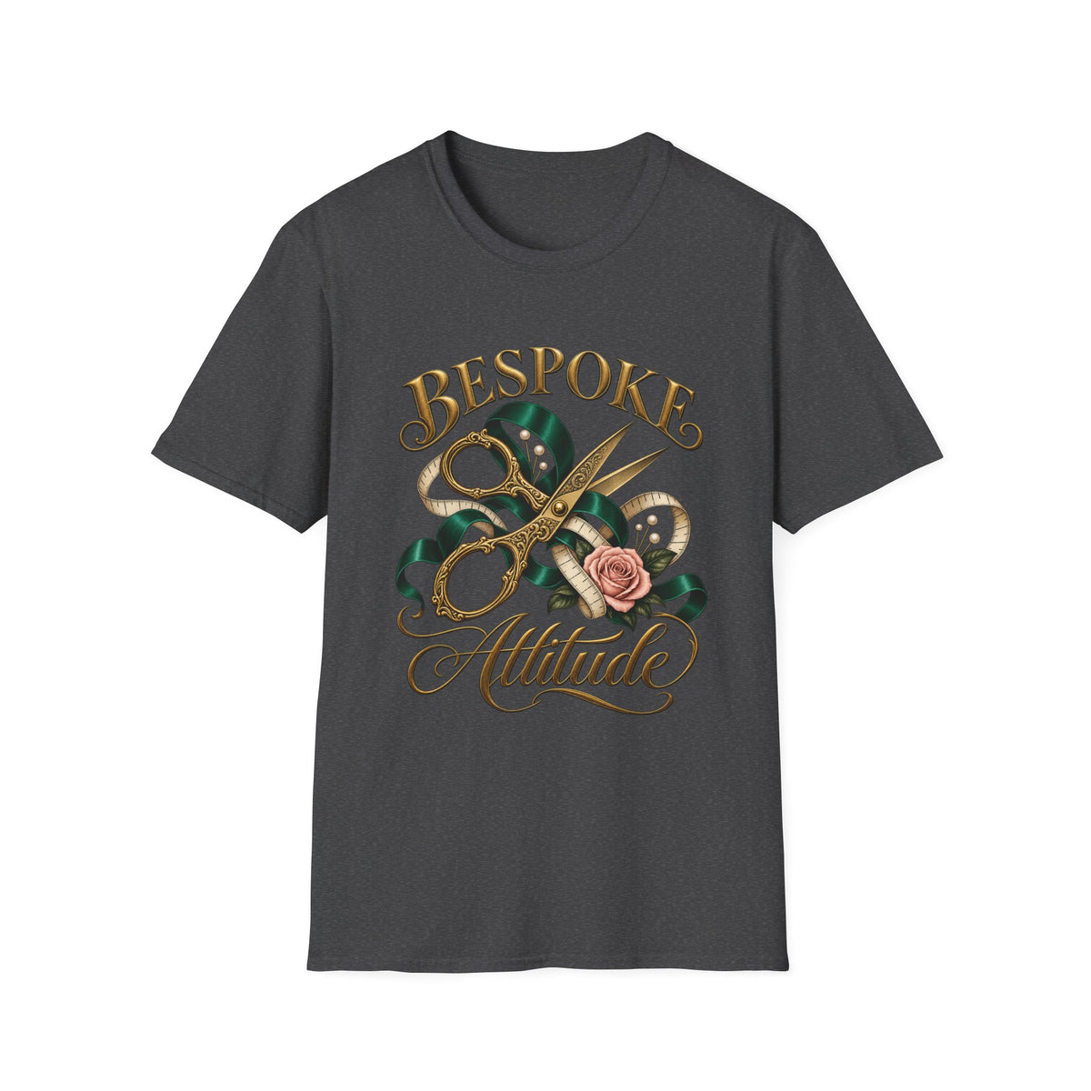 Bespoke Attitude | Vintage Scissors & Rose Tailor Tee