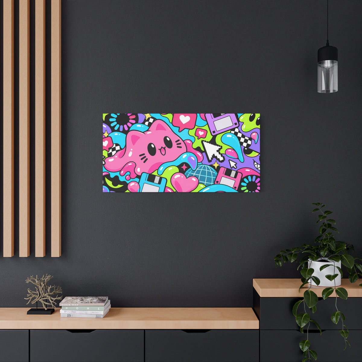 Wall art | Internet Jelly: Digital Culture Pop Art Print