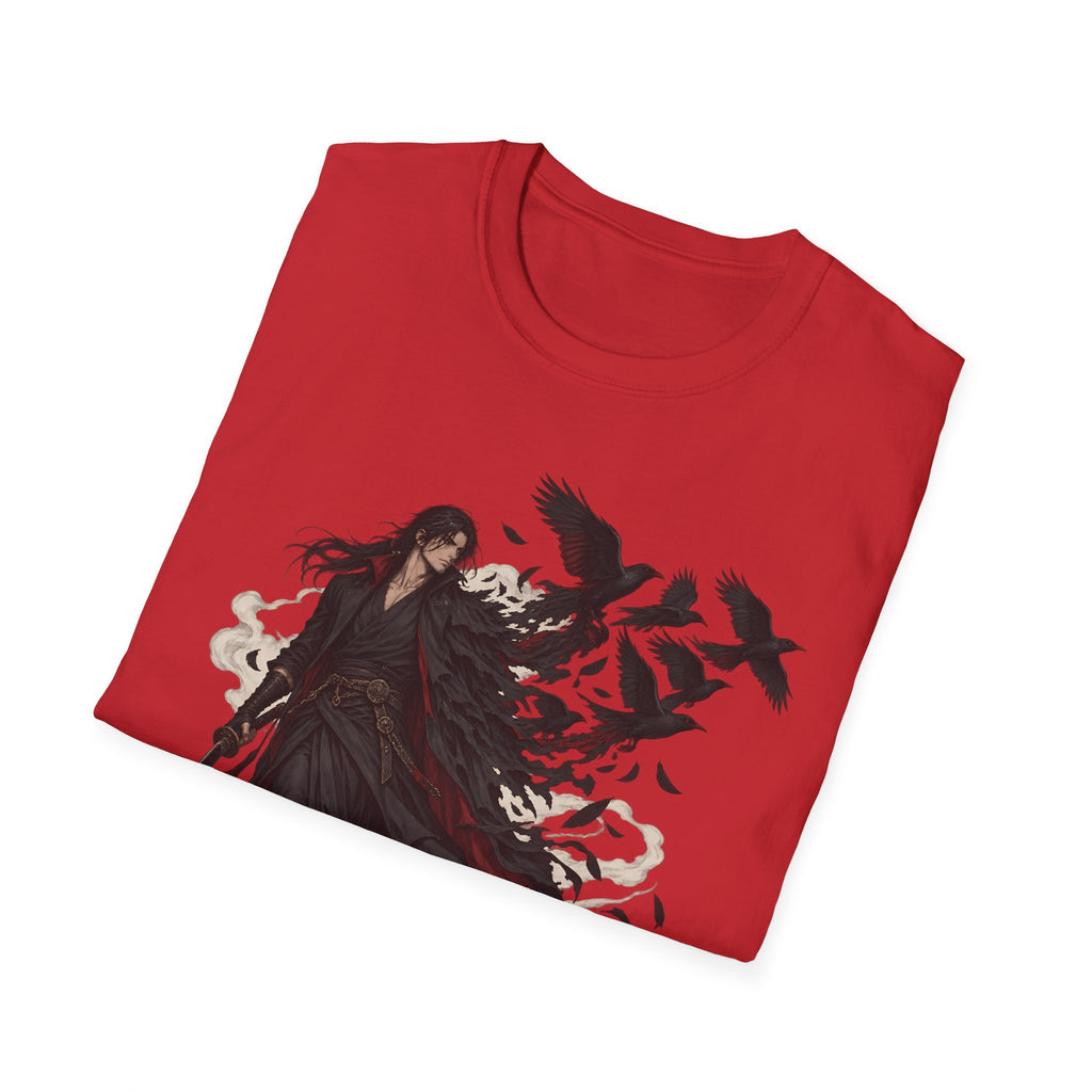 Dark Samurai | Raven Warrior Spirit | Graphic T Shirt