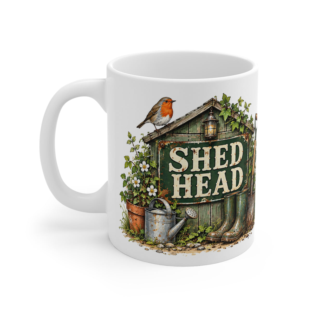 Shed Head | Gardeners Coffee Mug Gift (11oz)