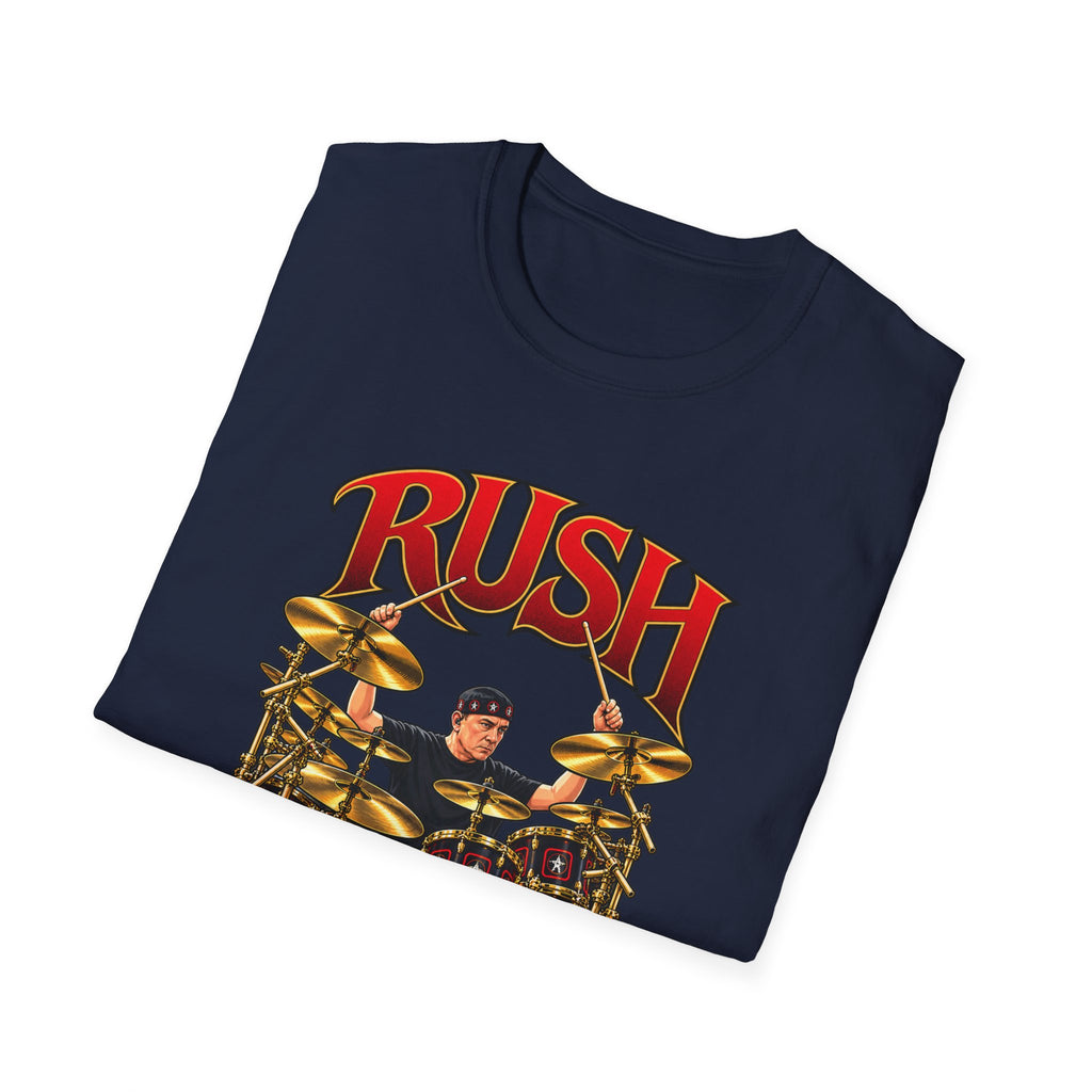 Rush | Neil Peart Drum Solo | Prog Rock Drummer Graphic T-Shirt