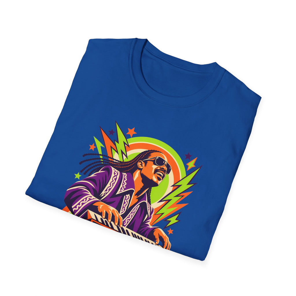 Retro Music Legend Stevie Wonder Graphic Tee