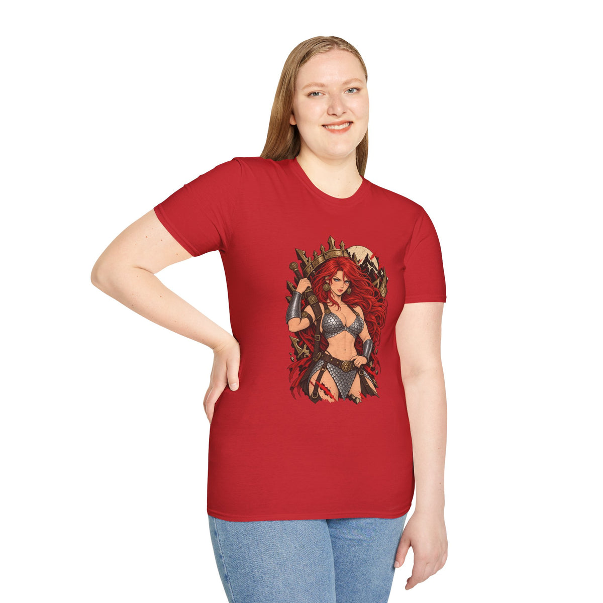 Red Sonja | Conan The Barbarian Pin Up Style Shirt