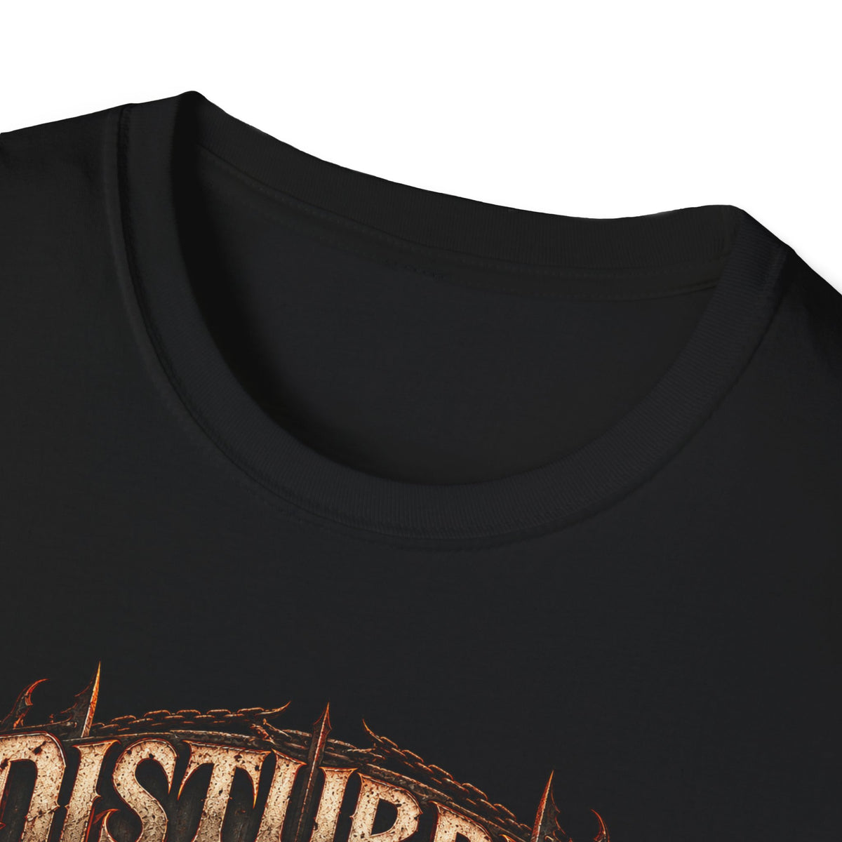Disturbed | The Guy | Flaming Heavy Metal Band T-Shirt