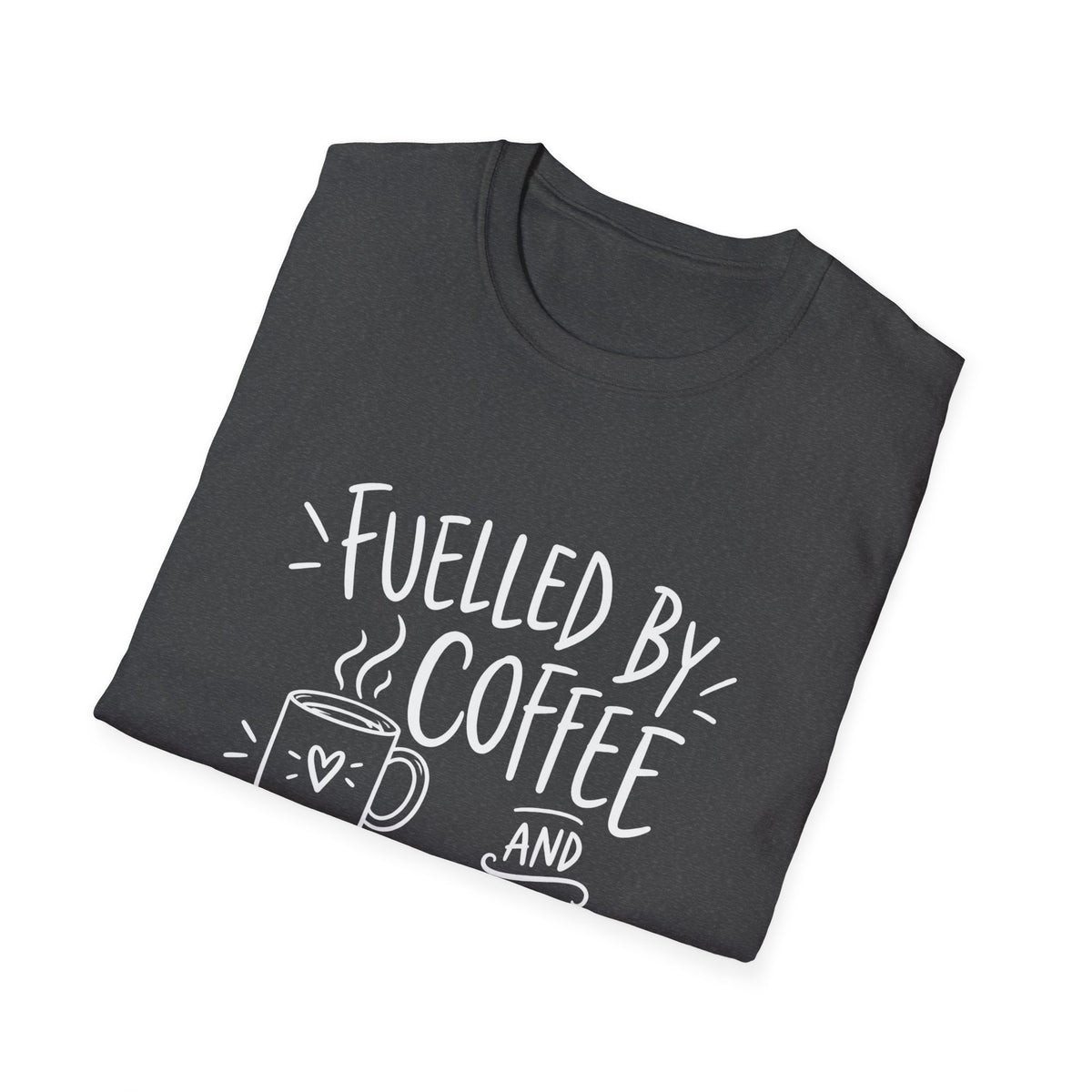 Teacher Gift | Fuelled by Coffee and Repeat Instructions | Graphic Tee