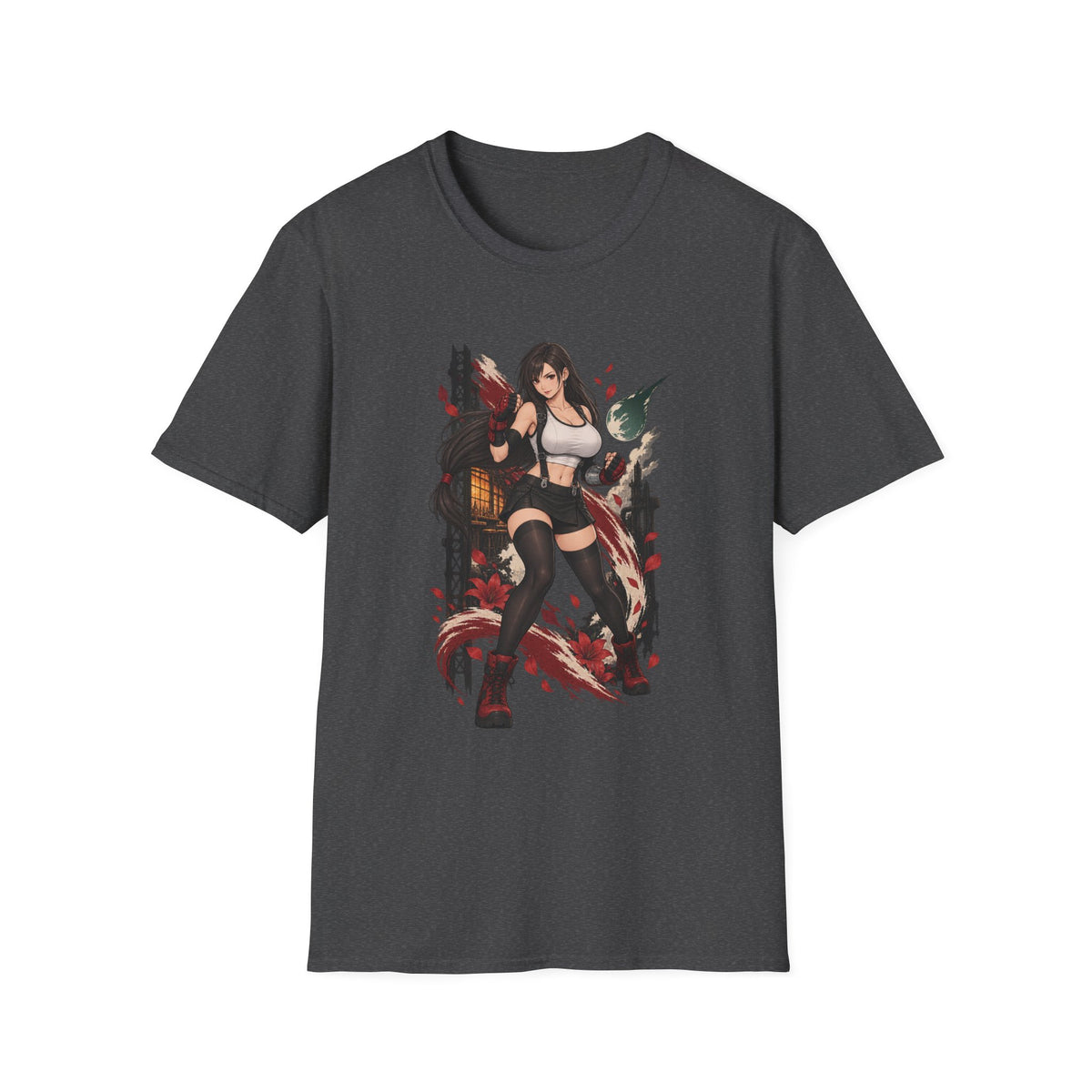 Tifa Lockhart | Final Fantasy Sexy Pin Up Videogame Graphic Shirt