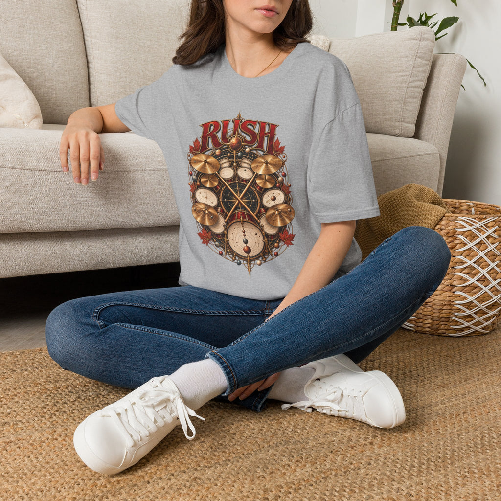 Rush | Rhythm of the Cosmos | Drummer Graphic Prog Band T-Shirt