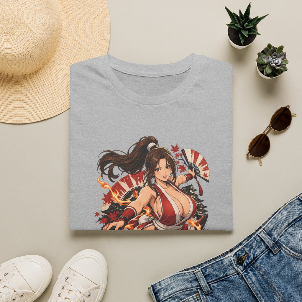 Mai Shiranui | Fatal Fury | Anime Style Pin up Girl Warrior T-Shirt
